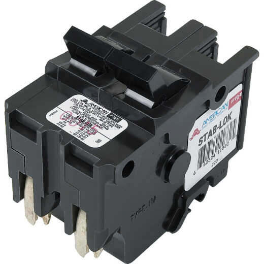 Connecticut Electric 50A Double-Pole Standard Trip Packaged Replacement Circuit Breaker For Federal Pacific